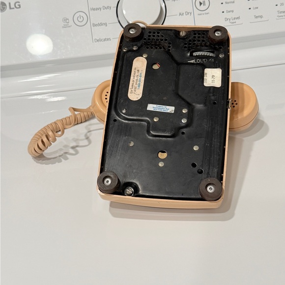 Vintage Beige Rotary Dial Telephone woks! - Picture 8 of 17